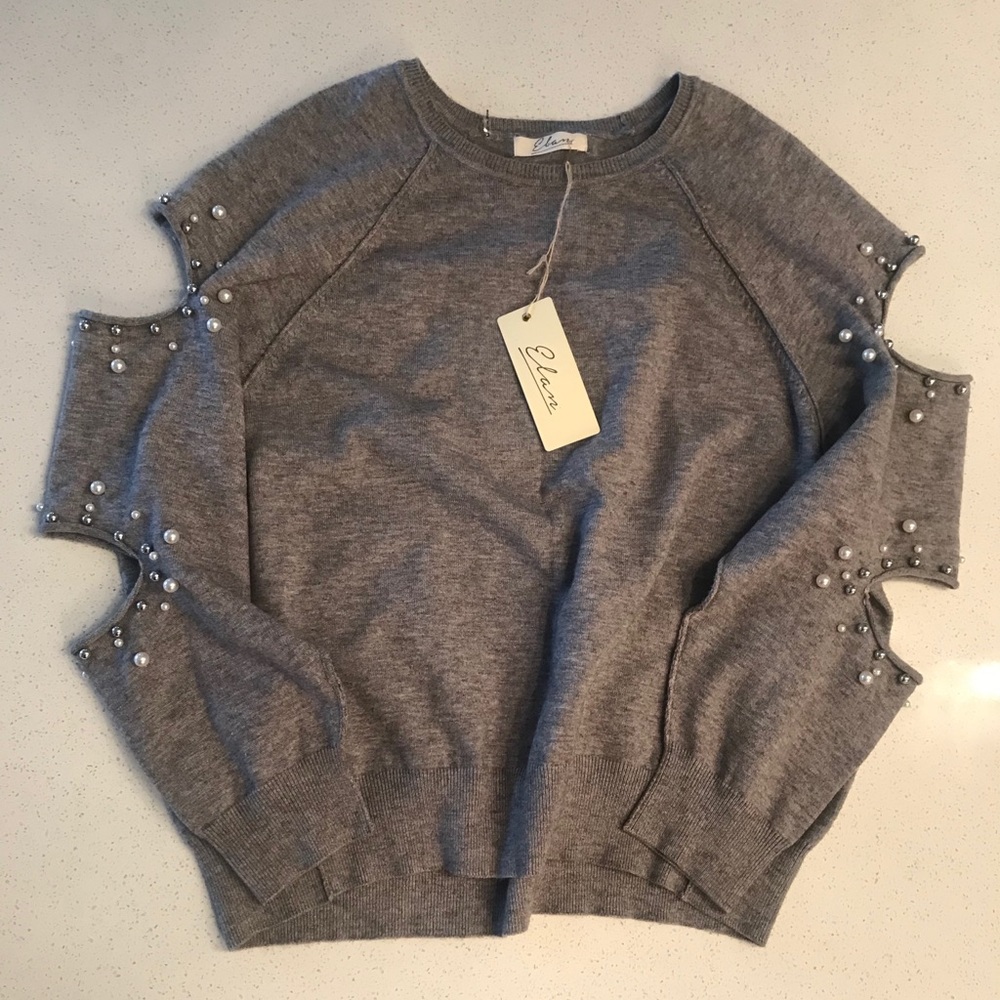 Elan sweater embellished